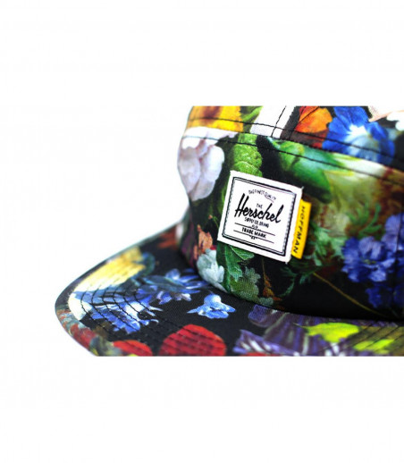 5 panel Herschel estampado flore